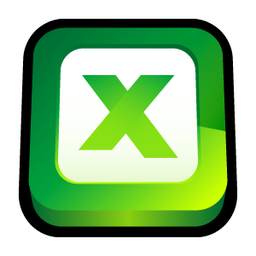 Microsoft Office Excel Icon 256x256 png